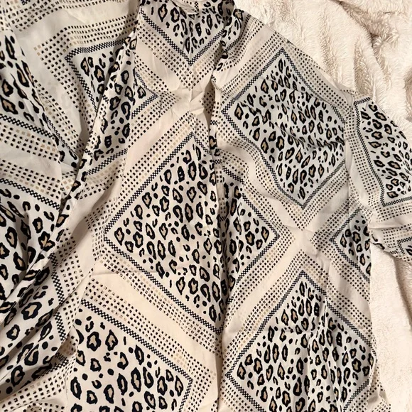 Anthropologie Margaux Leopard Duster Kimono by Mignon Doo // OS - Picture 6 of 6
